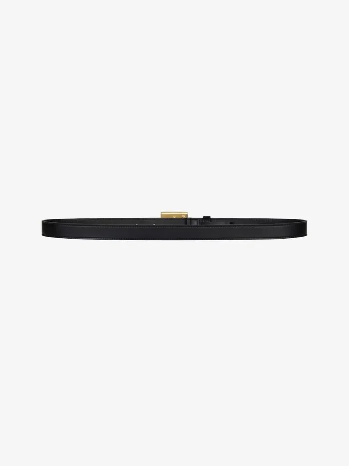 4g Belt In Leather Black Women Givenchy Belts
