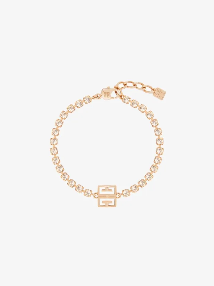 4g Bracelet In Metal With Crystals Rose Golden Women Givenchy Jewelry