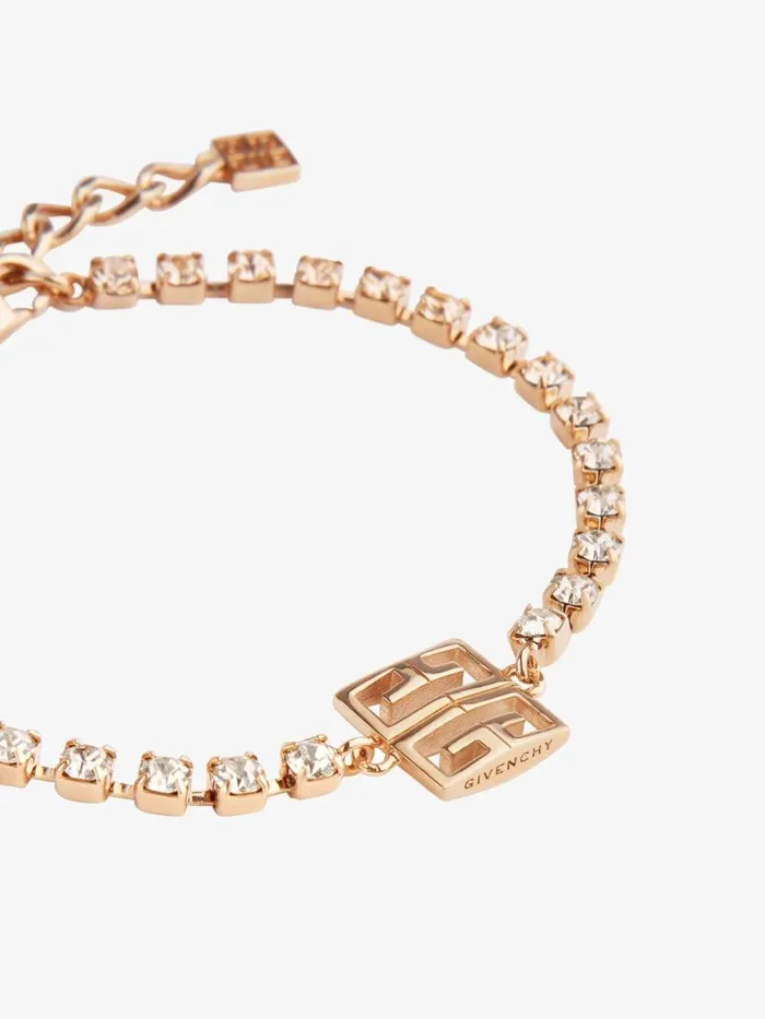 4g Bracelet In Metal With Crystals Rose Golden Women Givenchy Jewelry