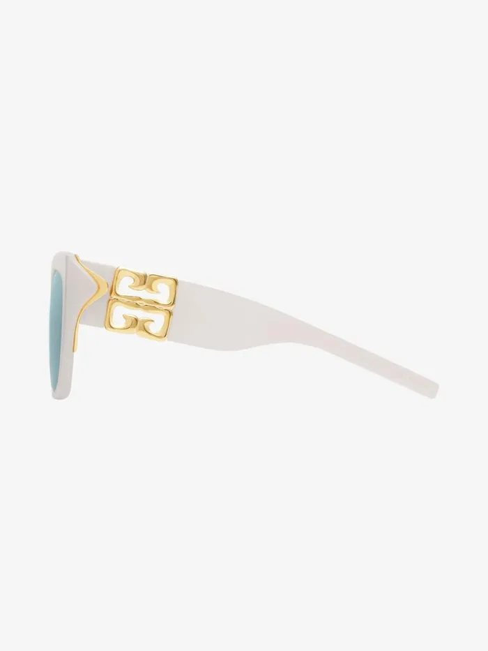 4g Liquid Injected Sunglasses Whitegolden Yellow Women Givenchy Sunglasses