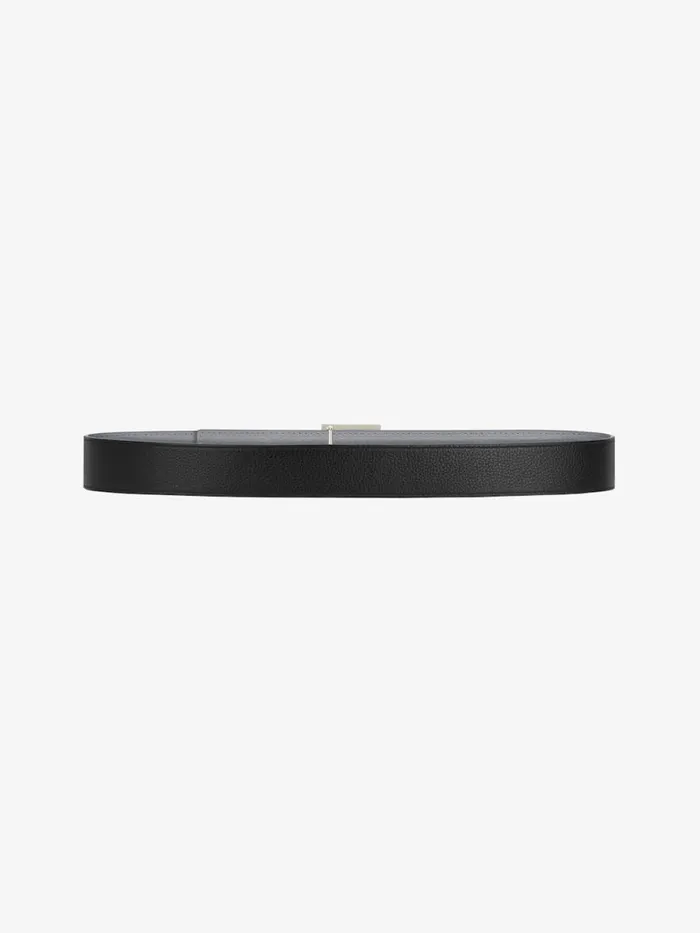 4g Reversible Belt In Micro 4g Leather Grey Mix Men Givenchy Belts