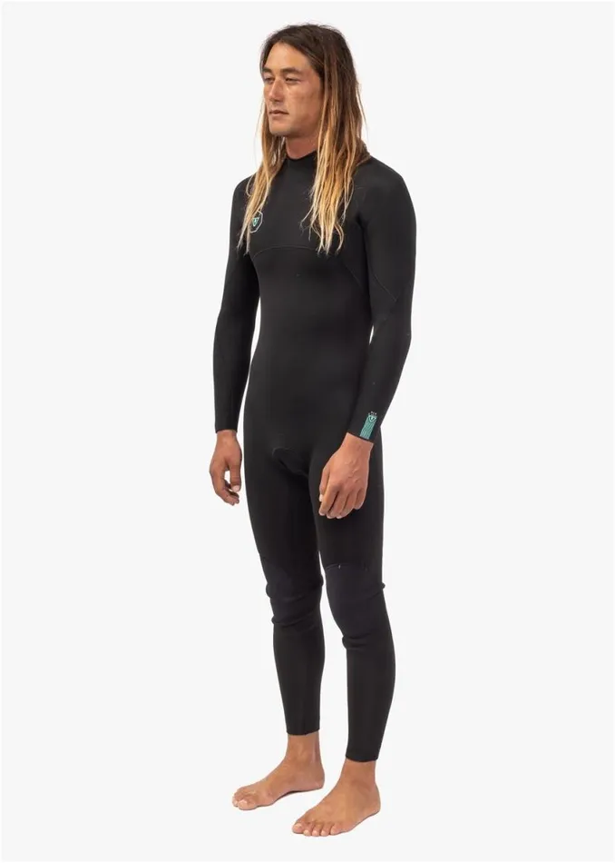 7 Seas 32 Full Back Zip Black Men Vissla Wetsuits