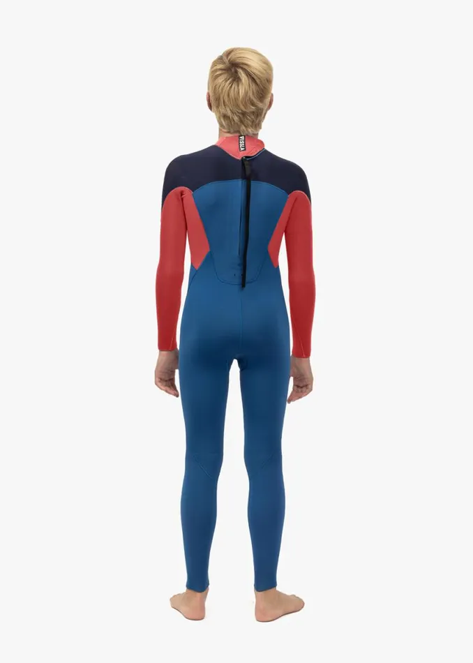 7 Seas Boys 43 Full Back Zip Wetsuit Light Slate Men Vissla Wetsuits