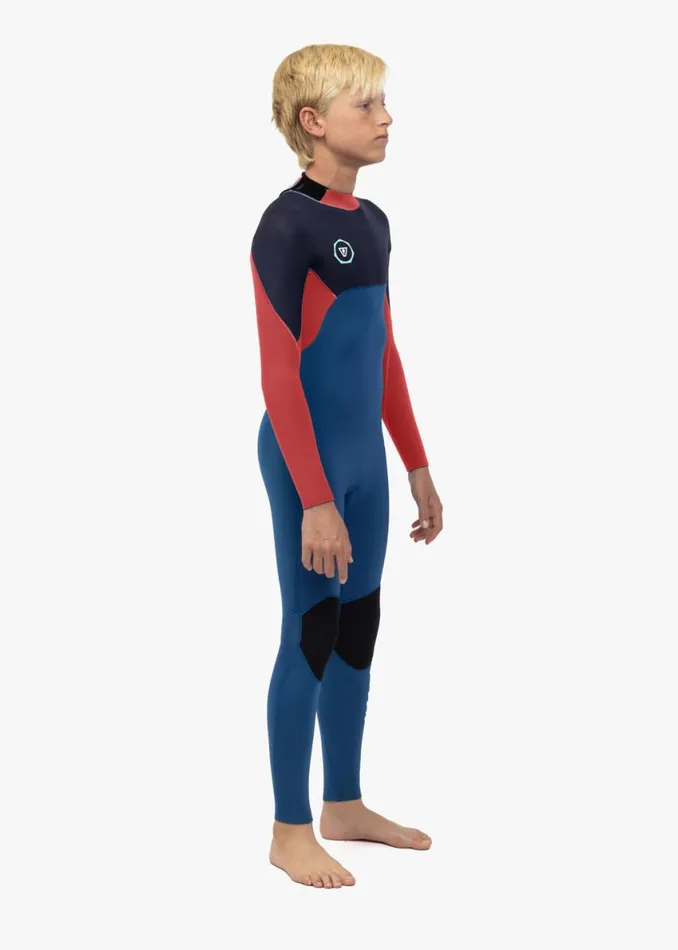 7 Seas Boys 43 Full Back Zip Wetsuit Light Slate Men Vissla Wetsuits