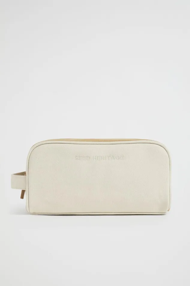 Accessories Man Seed Heritage Wash Bag Sand Multi