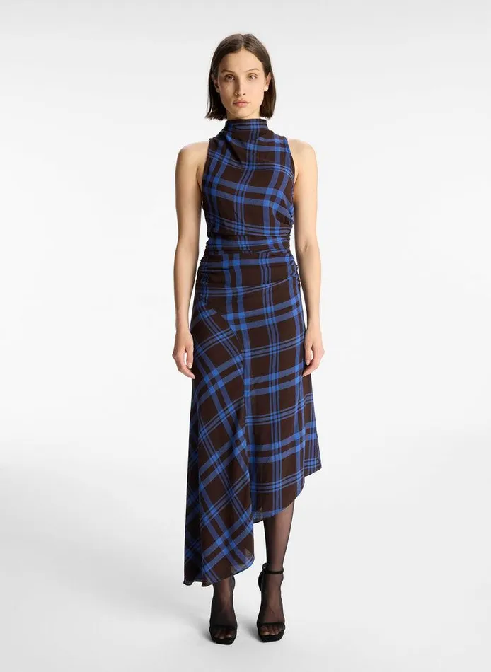 Accessories Women ALC Iggy Midi Dress Brownroyal