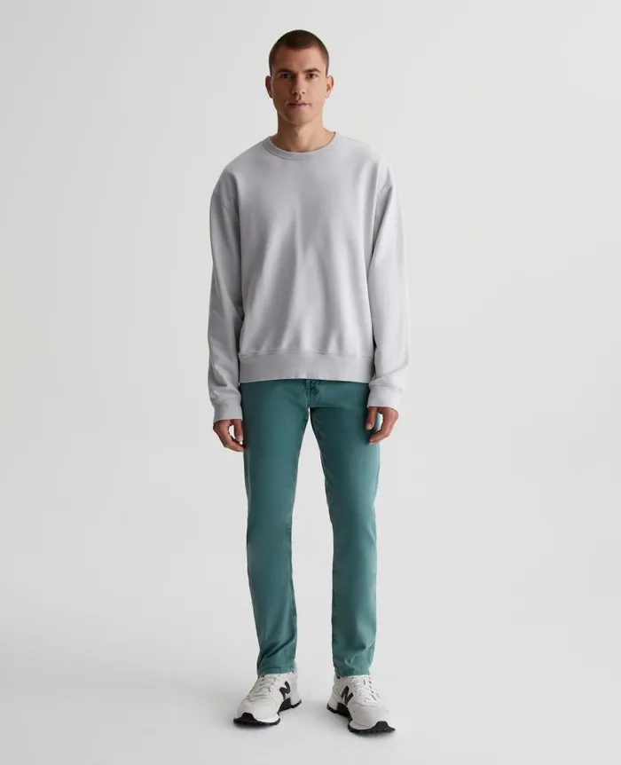 AG Jeans Arc Crew Silver Smoke Men Sweatshirts