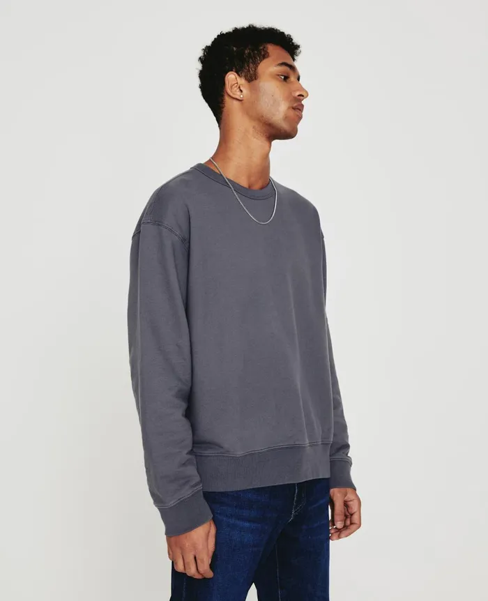 AG Jeans Arc Crew Slate Sky Men Sweatshirts