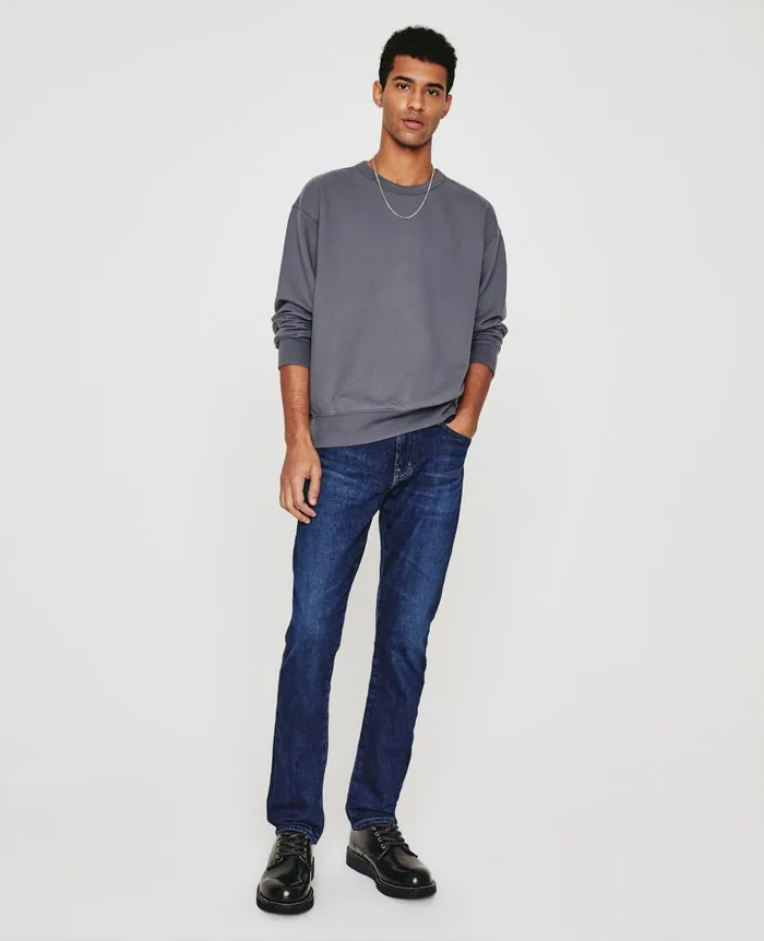 AG Jeans Arc Crew Slate Sky Men Sweatshirts