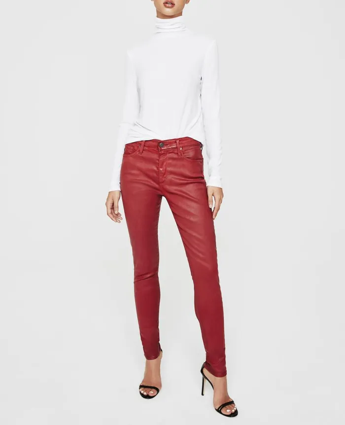 AG Jeans Chels Turtleneck True White Women Tops and Shirts