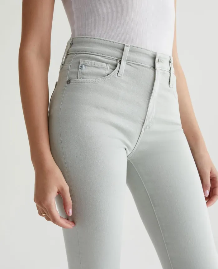 AG Jeans Farrah Boot Crop Sulfur Fresh Sage Women Denim