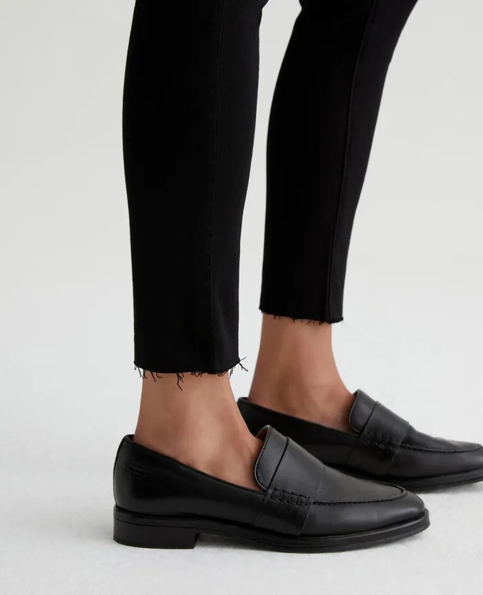 AG Jeans Farrah Skinny Ankle Black Ink Women Denim