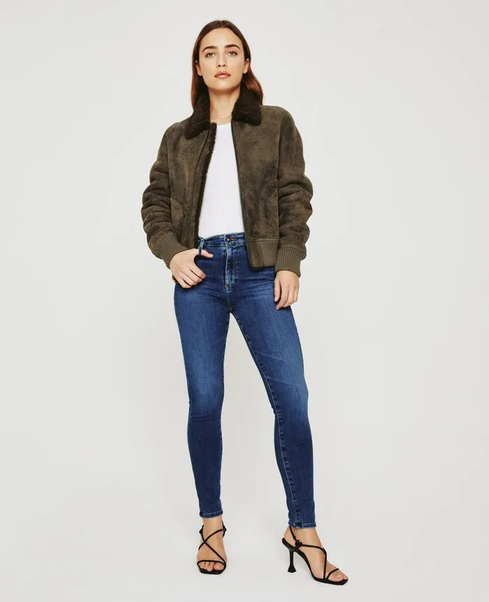 AG Jeans Farrah Skinny Ankle Switchback Women Denim