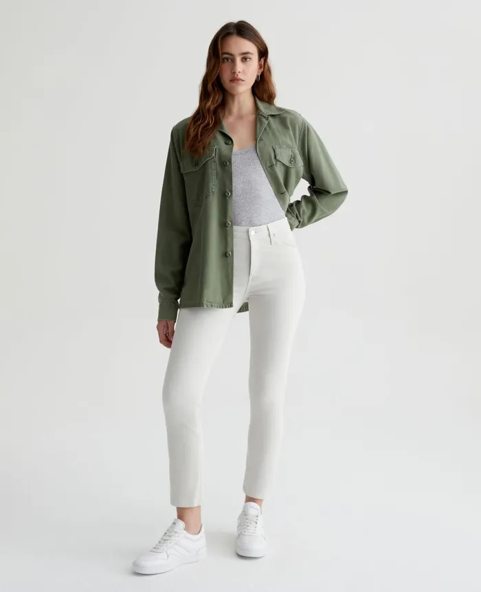 AG Jeans Mari Crop Fade To Graye Women Denim