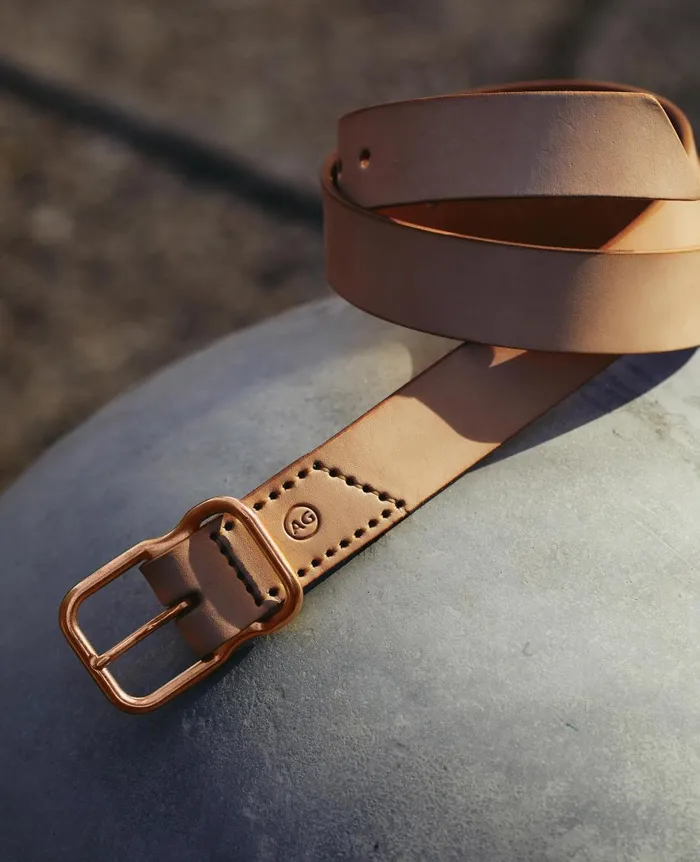 AG Jeans Noah Belt Naturalcopper Men Belts