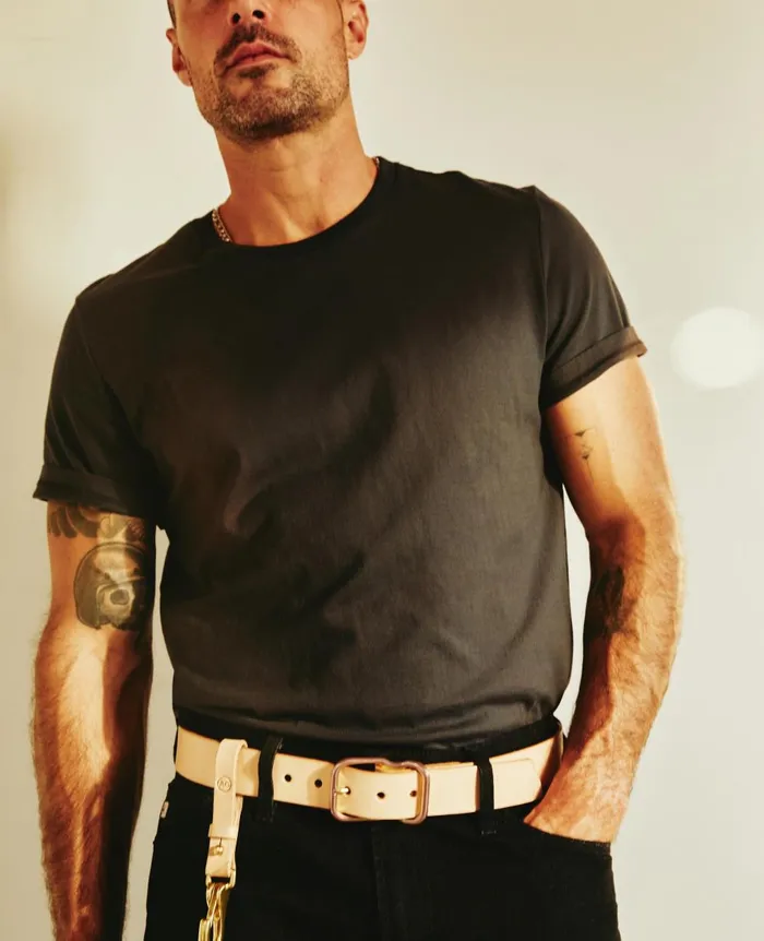 AG Jeans Noah Belt Naturalcopper Men Belts