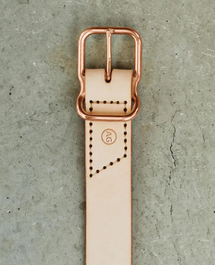 AG Jeans Noah Belt Naturalcopper Men Belts