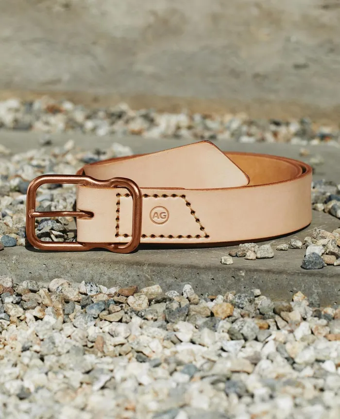 AG Jeans Noah Belt Naturalcopper Men Belts
