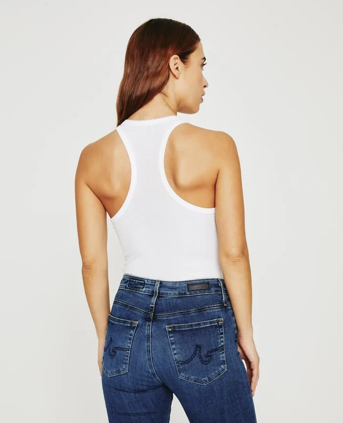 AG Jeans Orso Tank True White Women Tees and Tanks