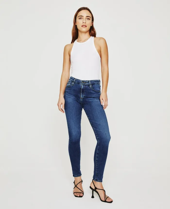 AG Jeans Orso Tank True White Women Tees and Tanks