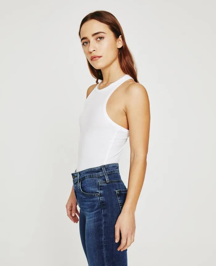 AG Jeans Orso Tank True White Women Tees and Tanks