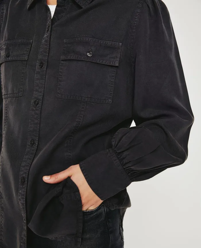AG Jeans Sable Shirt Gunpowder Women Tops and Shirts