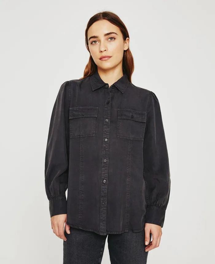 AG Jeans Sable Shirt Gunpowder Women Tops and Shirts