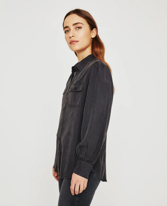 AG Jeans Sable Shirt Gunpowder Women Tops and Shirts