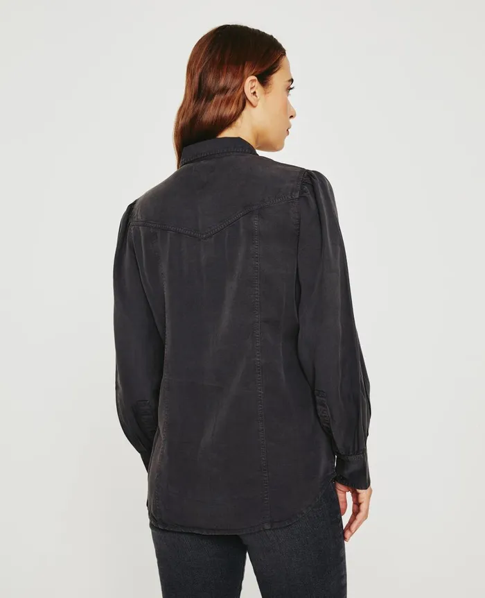AG Jeans Sable Shirt Gunpowder Women Tops and Shirts