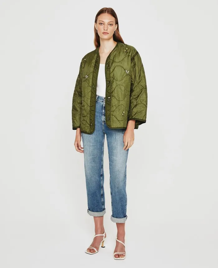 AG Jeans Sage Jacket Eb Super Bloom Vintage Green WomenMen Jackets AG Jeans Sage Jacket Eb Super Bloom Vintage Green WomenMen Jackets