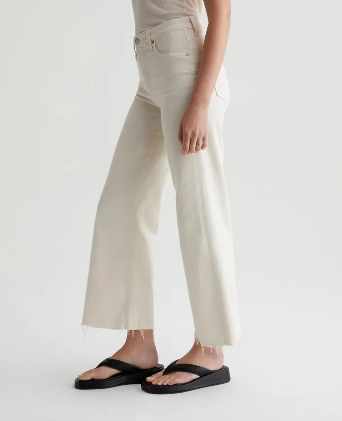 AG Jeans Saige Wide Leg Crop Dried Spring Women Denim