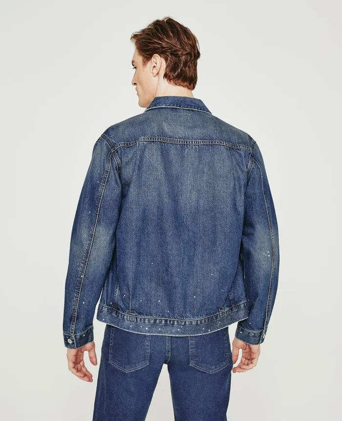 AG Jeans Sid Jacket 8 Years Leeward Painted Men Denim