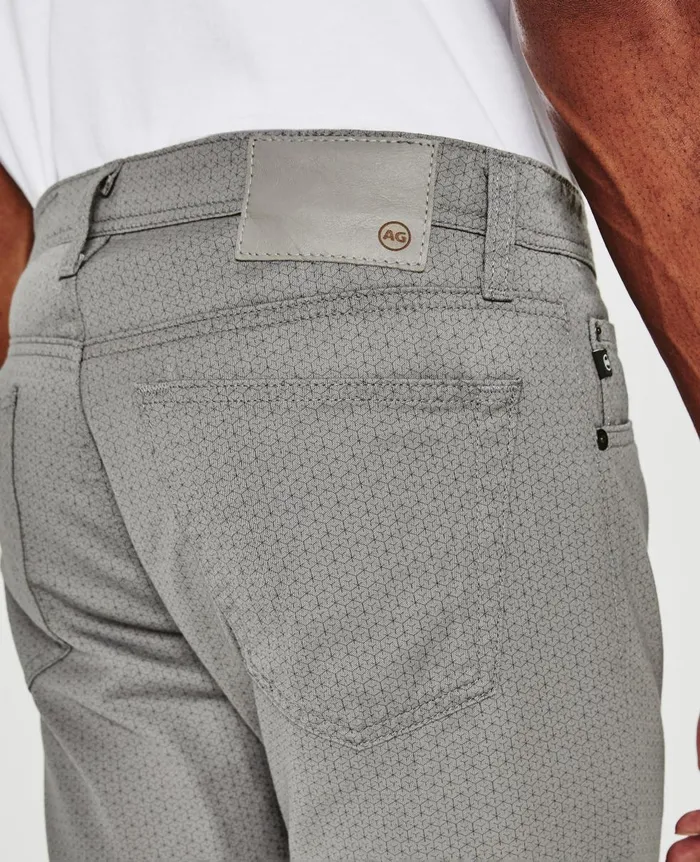 AG Jeans Tellis Gladwell Grey Multi Men Pants