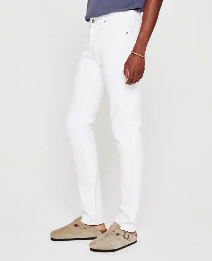 AG Jeans Tellis White Men Denim