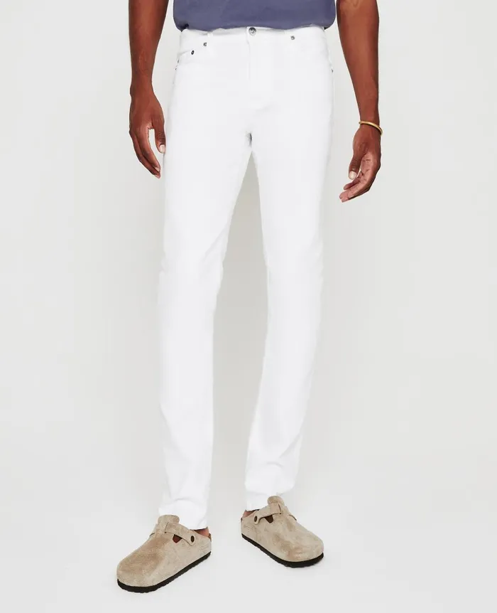 AG Jeans Tellis White Men Denim