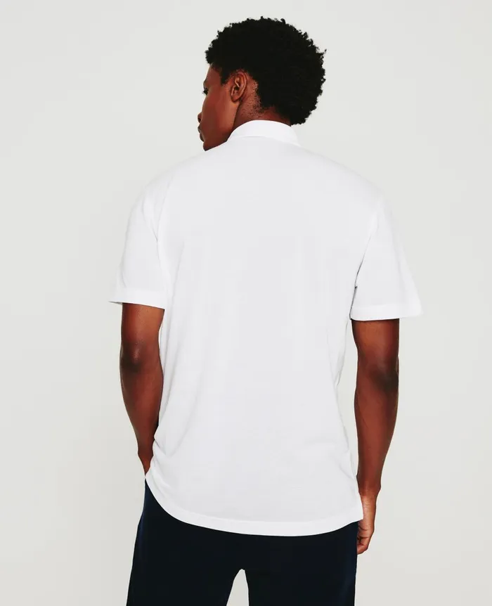 AG Jeans Weddington Polo Weddington Crest Match White Men Polos