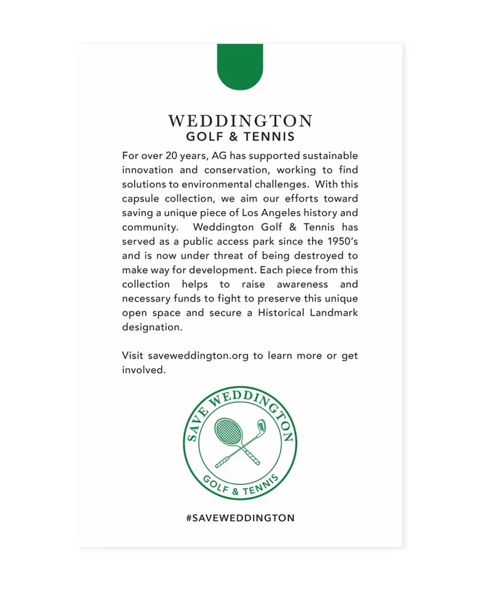 AG Jeans Weddington Polo Weddington Crest Match White Men Polos