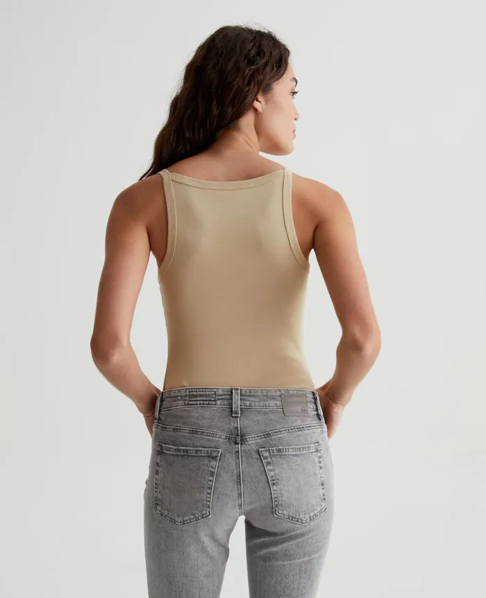 AG Jeans Wittney Tank Wheat Fields Women Tees and Tanks
