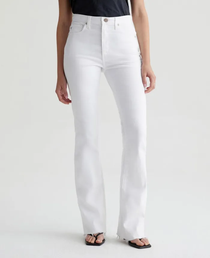 Alexxis Boot Modern White Women AG Jeans Denim