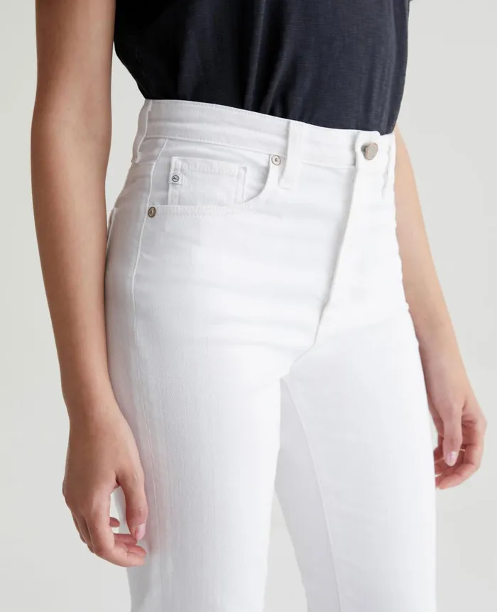 Alexxis Boot Modern White Women AG Jeans Denim