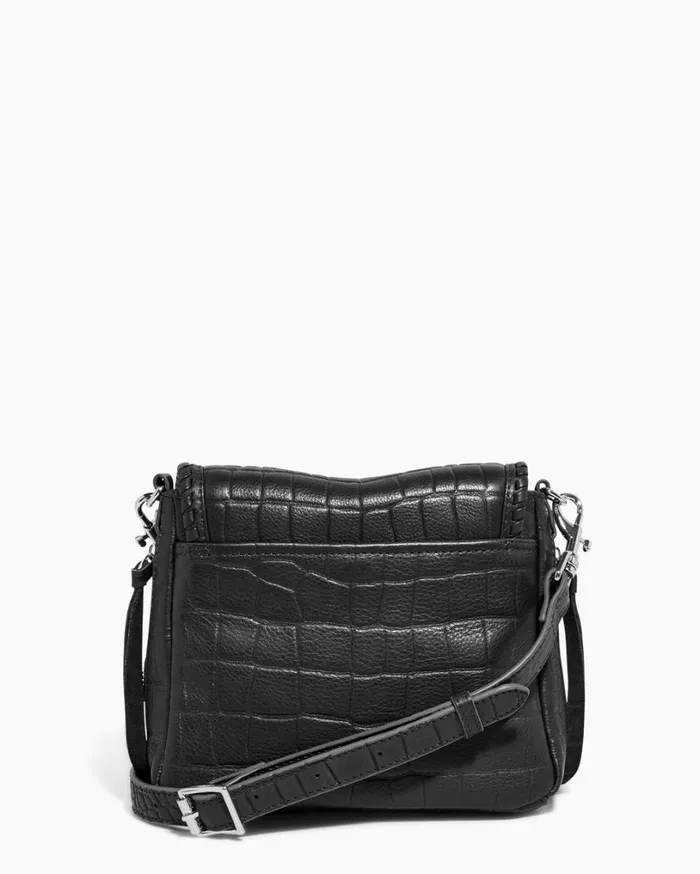 All For Love Mini Crossbody Black Croco Women Aimee Kestenberg Crossbody Bags