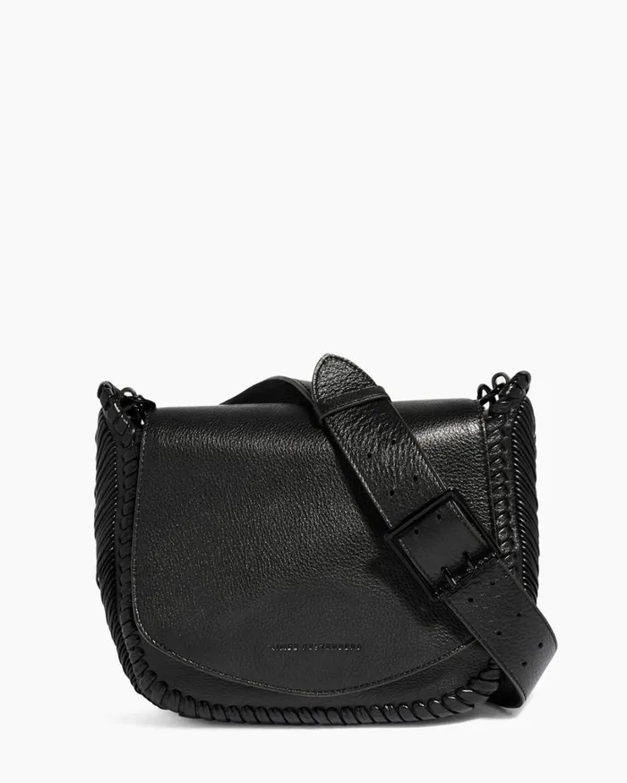 All For Love Saddle Crossbody Black With Shiny Black Women Aimee Kestenberg Crossbody Bags All For Love Saddle Crossbody Black With Shiny Black Women Aimee Kestenberg Crossbody Bags