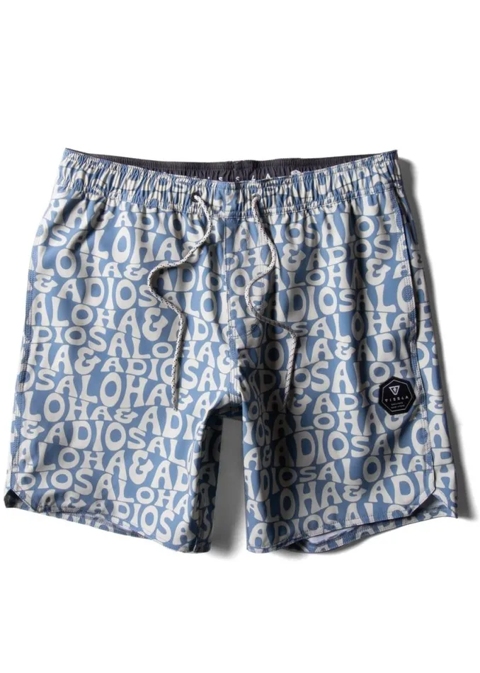 Aloha and Adios 165quot Ecolastic Dusk Men Vissla Boardshorts