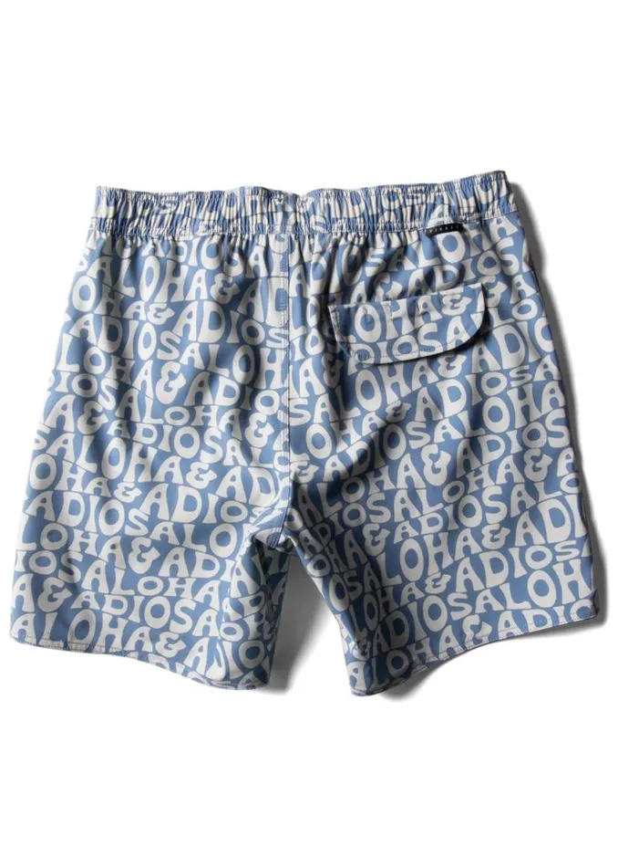 Aloha and Adios 165quot Ecolastic Dusk Men Vissla Boardshorts