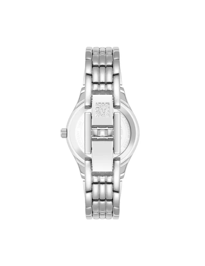 Anne Klein Classic Easy To Read Dial Watch Silvertone Women Watches 038 Jewelry