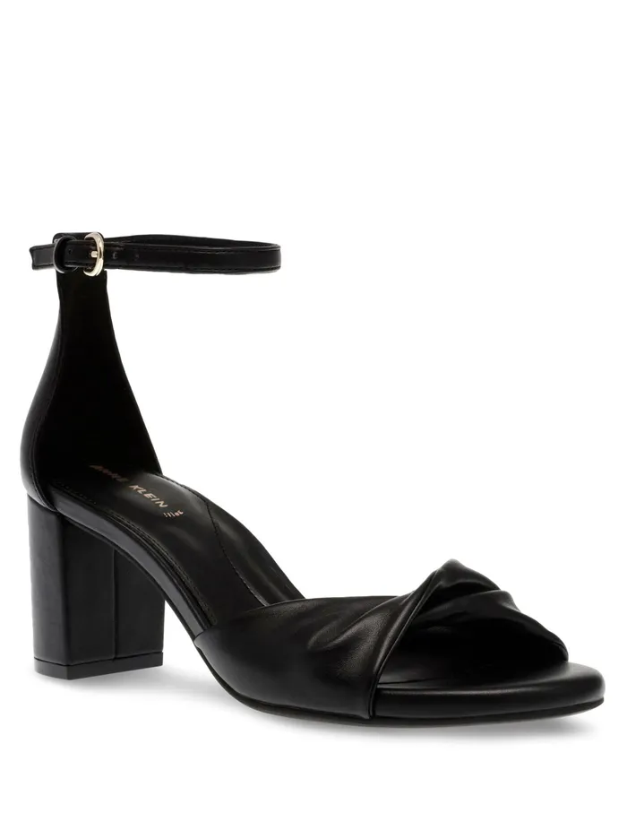 Anne Klein Raider Dress Sandal Black Women Shoes