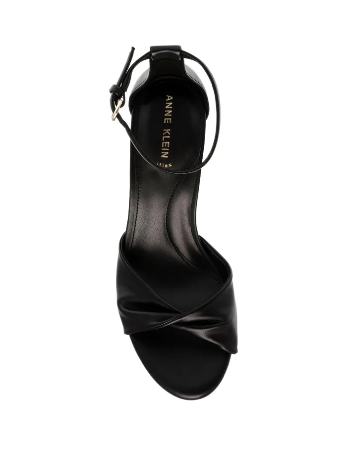 Anne Klein Raider Dress Sandal Black Women Shoes