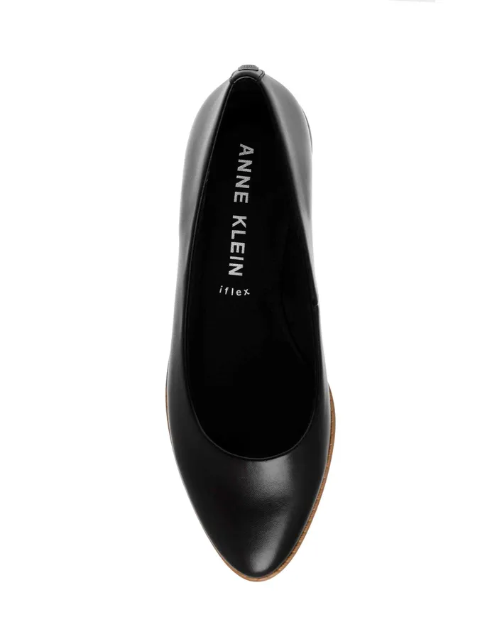 Anne Klein Scheana Flat Black Women Shoes