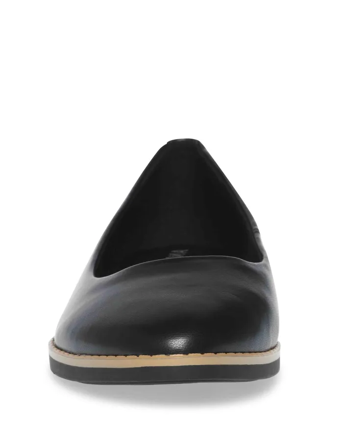 Anne Klein Scheana Flat Black Women Shoes