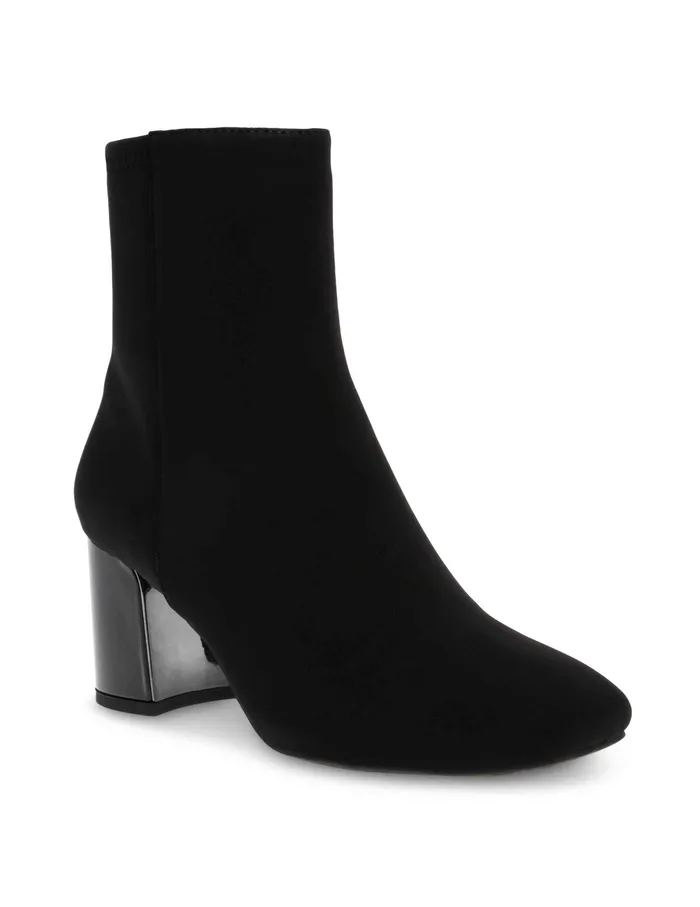 Anne Klein Tori Bootie Black Str Women Shoes